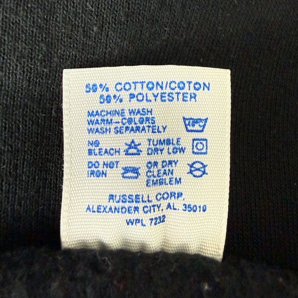 Vtg 90s LSJ Sportswear Black Panther Graphic Sweatshirt Large Wildlife USA - Picture 6 of 6